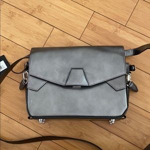 NWT Alexander Wang Devere Silver Pebble bag